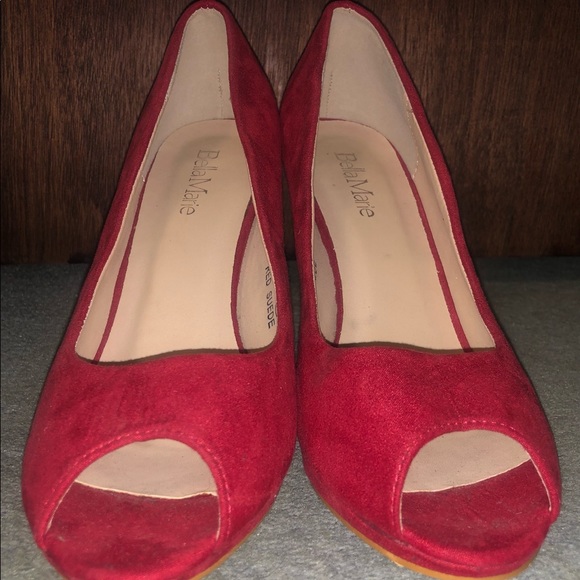 Bella Marie Shoes - Red pumps